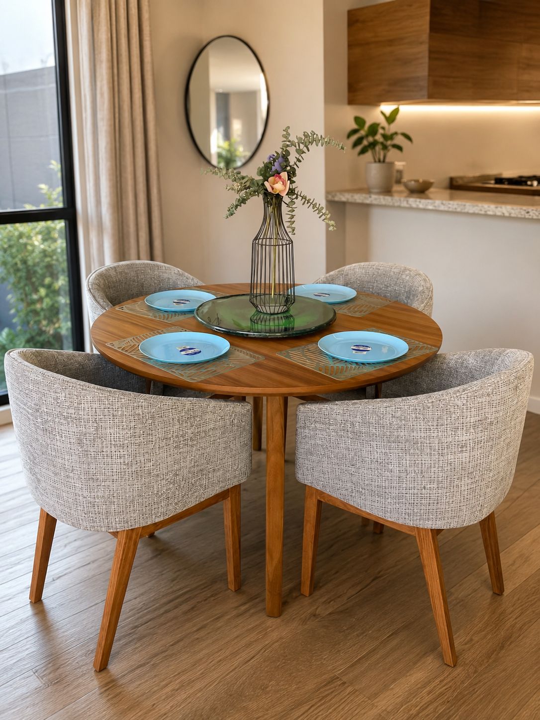 Comedor Austin 4 Parota