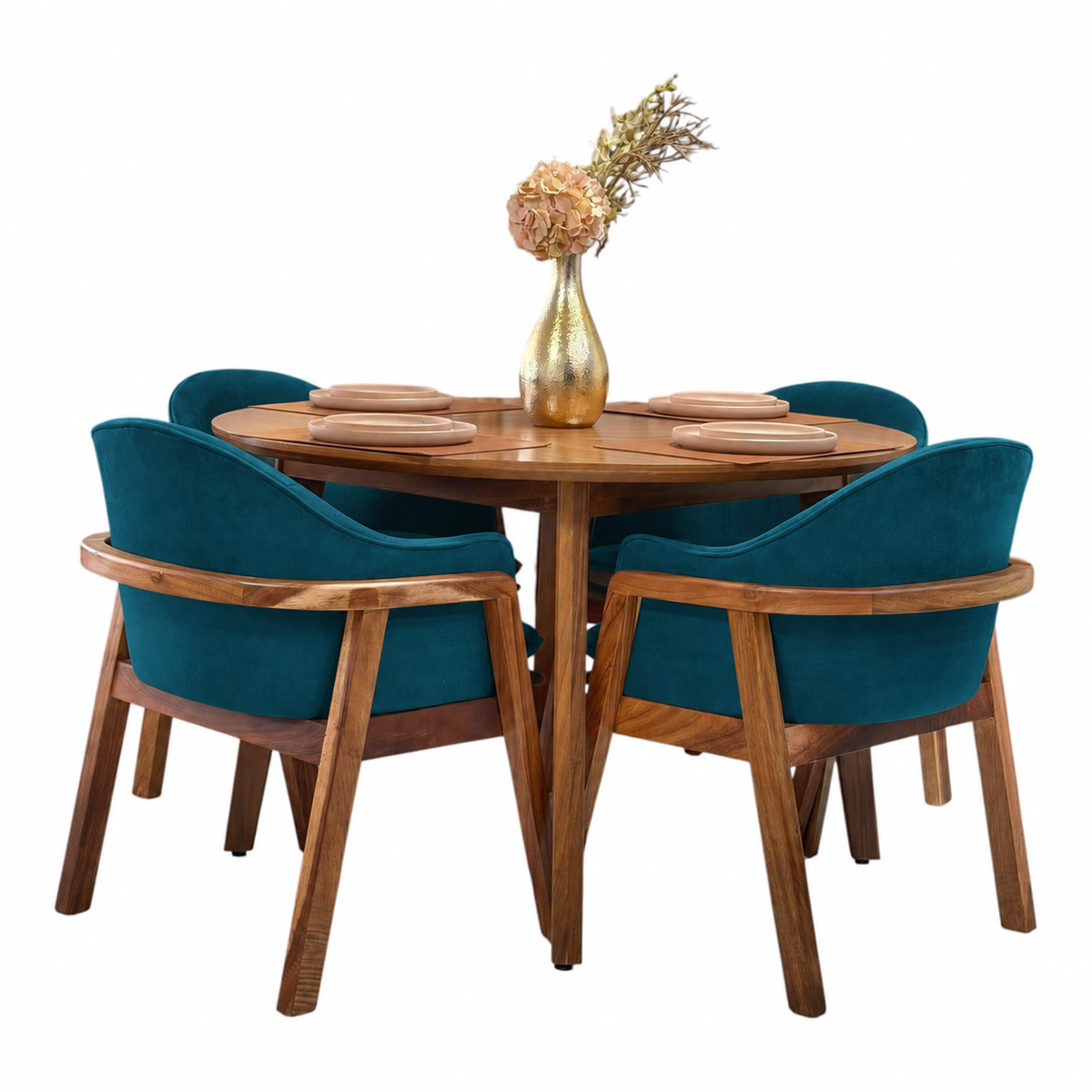Comedor Lucca en Azul petróleo