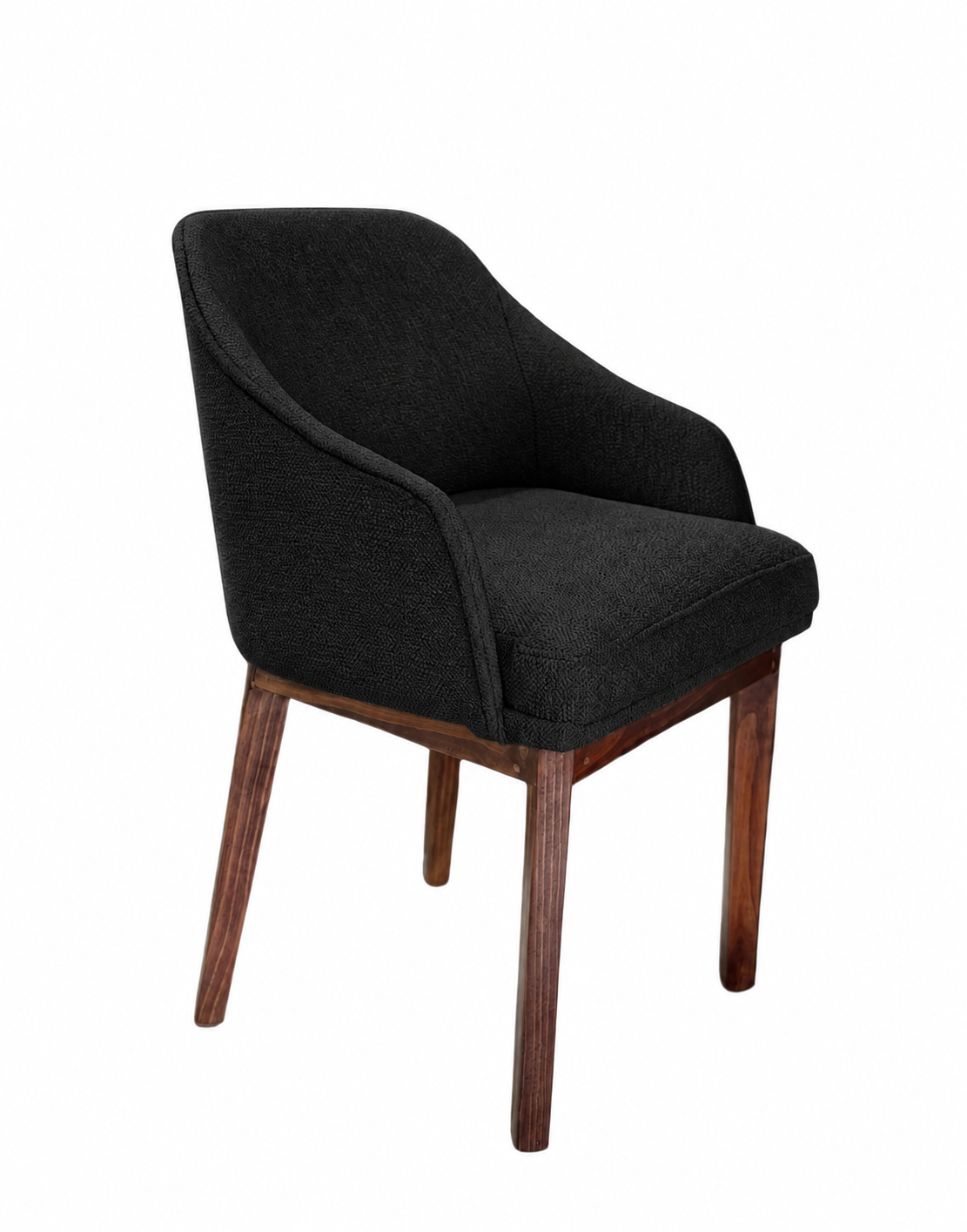 Silla Siena Pino en Negro