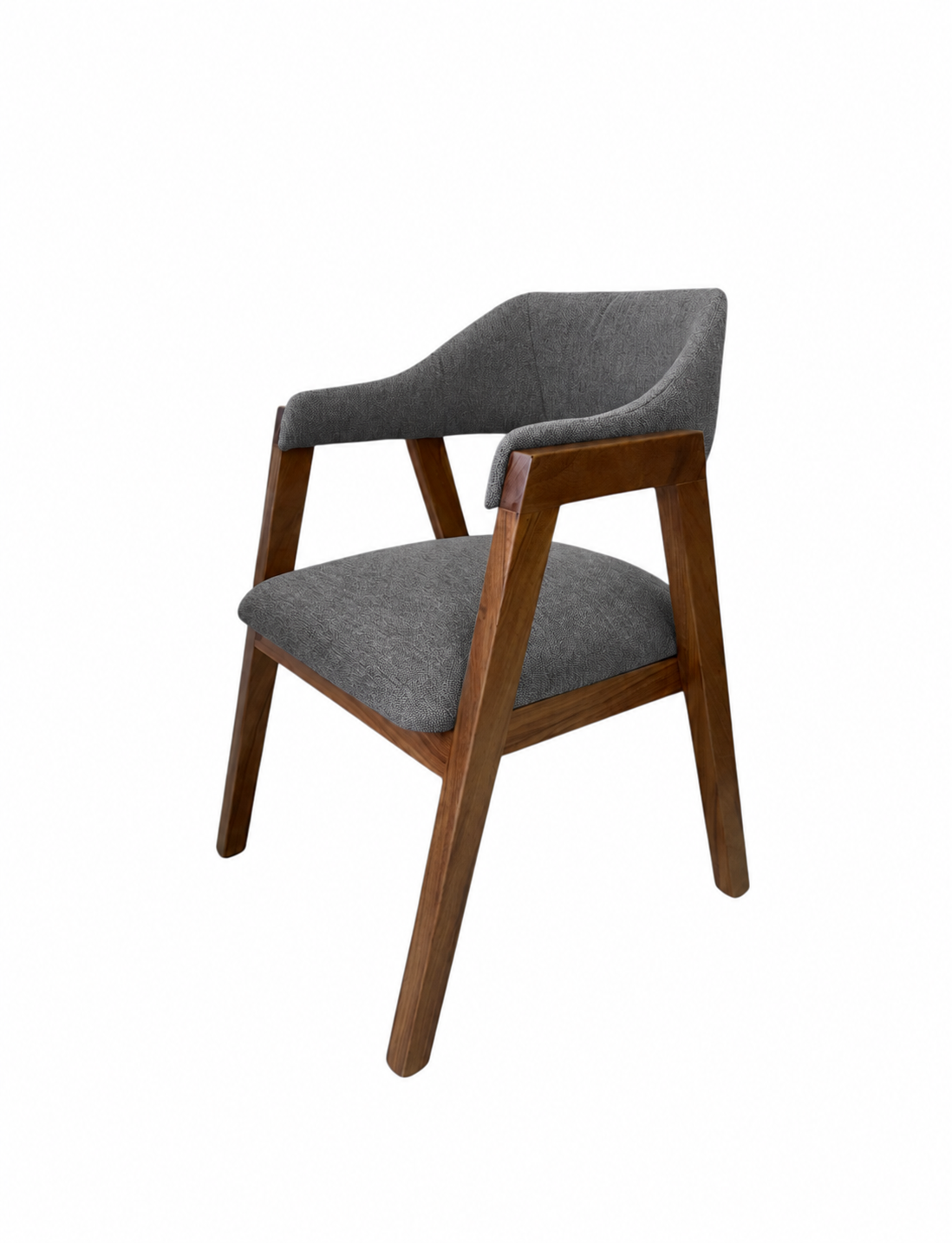 Silla Verona Parota en Gris Oxford