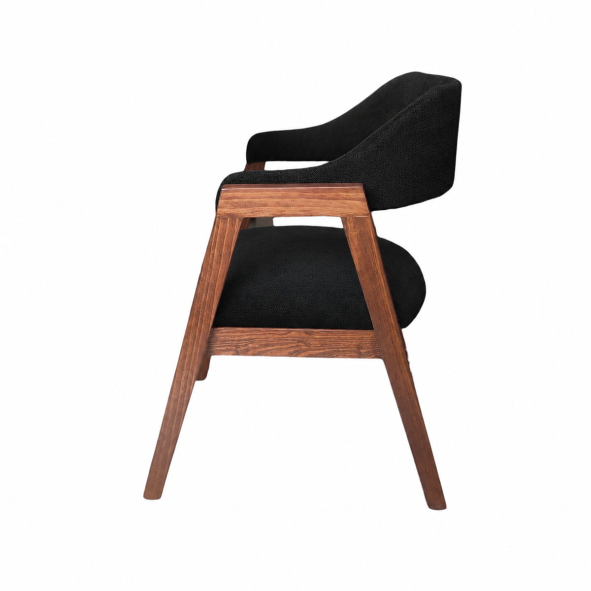 Silla Verona Pino en Negro