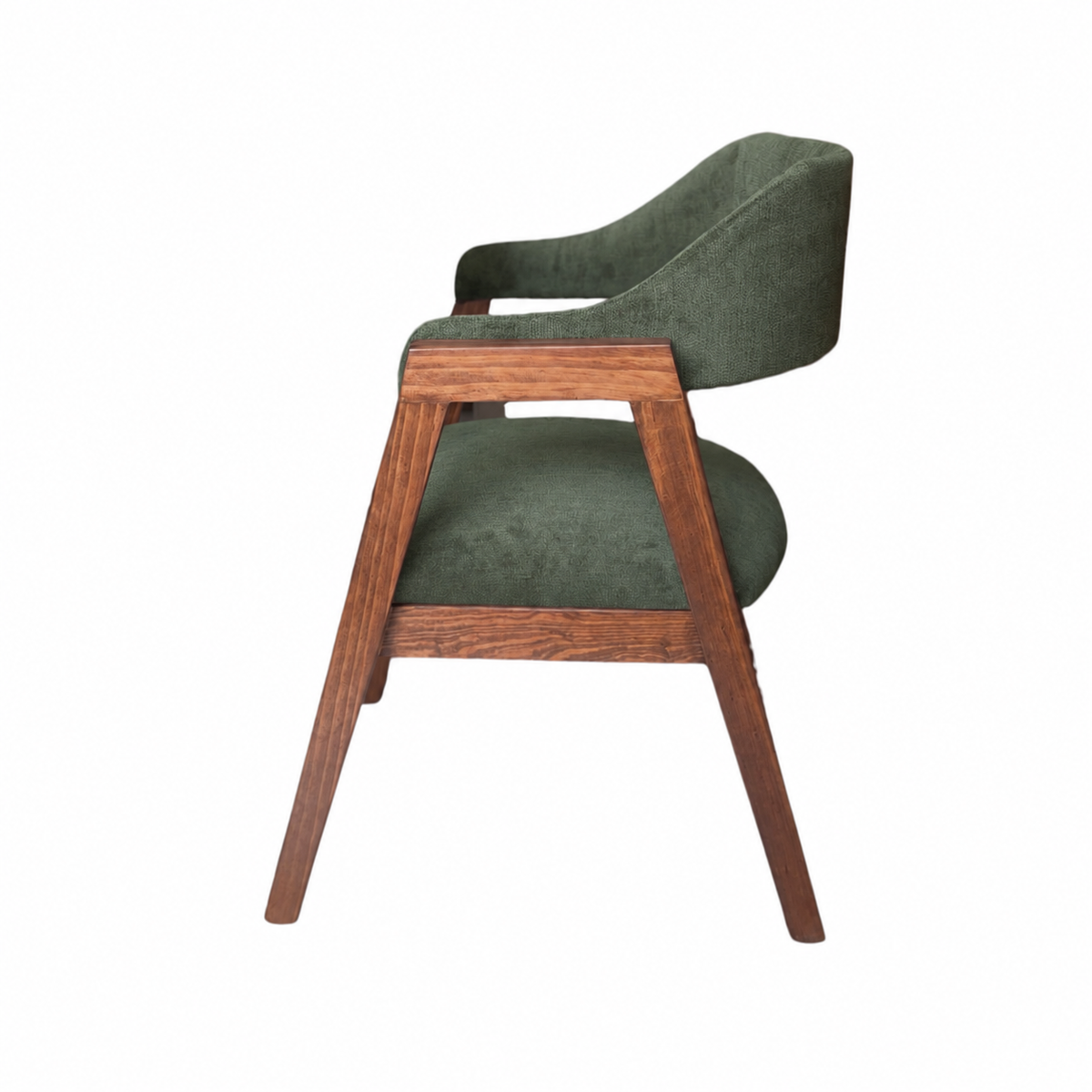 Silla Verona Pino en Verde olivo